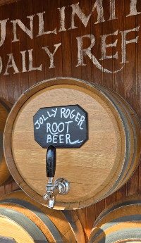 Pirate Pete's Soda Pop Co Jolly Roger Root Beer