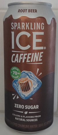 Talking Rain Beverages Sparkling Ice Caffeine Root Beer